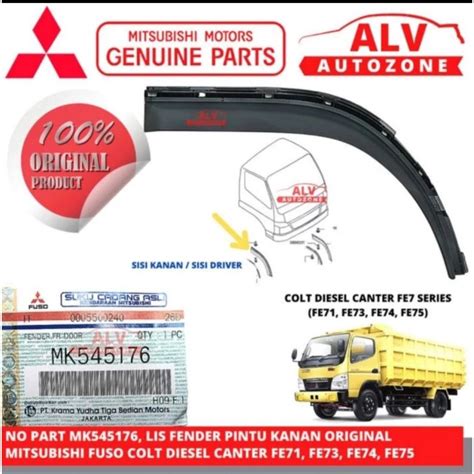 Jual Lis Spakbor Ori Buah Mitsubishi Canter Ps List Fender