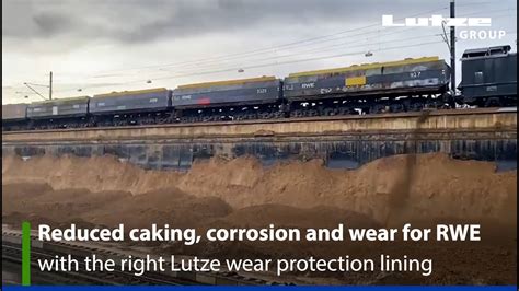 Lutze Group Rwe Wagon Coating Lining Project Youtube