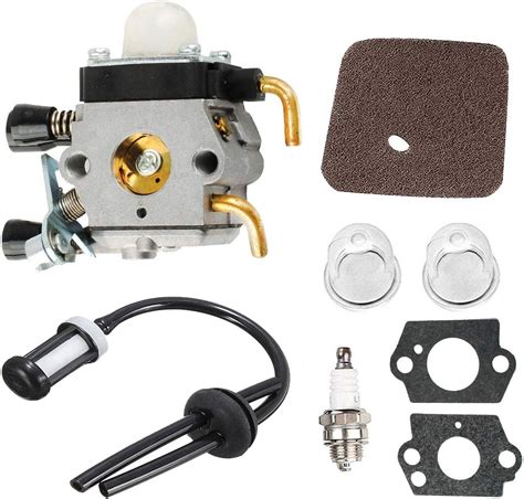 Poweka Carburateur Bougie dAllumage Filtre à Air Pompe d Amorçage kit