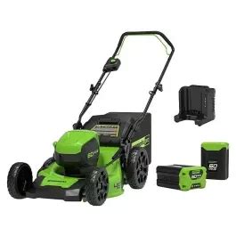 GREENWORKS GD60LM46HPK2X akkus fűnyíró 60V akkuval és töltővel