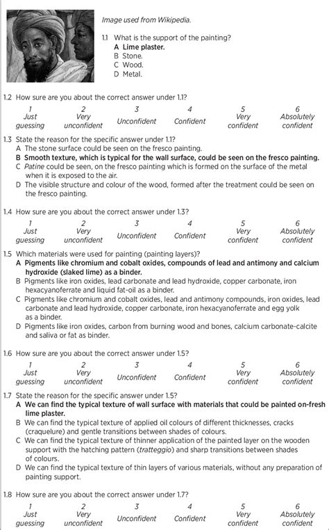 Figure 1 From The Differences Between Pre Service Chemistry Fine Art