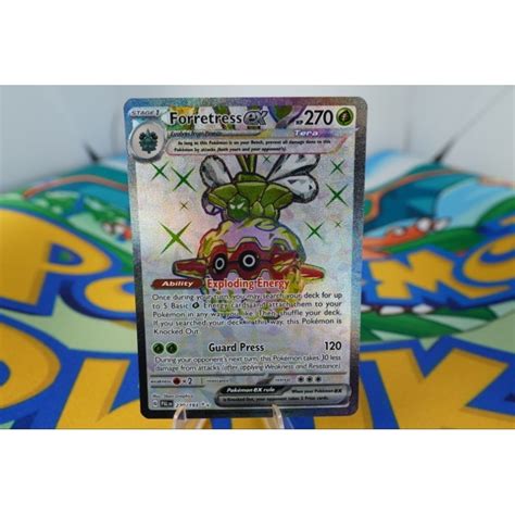 Pokemon Card Forretress EX 230 193 ENG Paldea Evolved Shopee Thailand