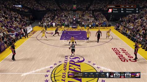 NBA 2K16 Gameplay Mygm Lakers YouTube