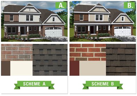 20++ Brick And Siding Color Combinations - HOMYHOMEE