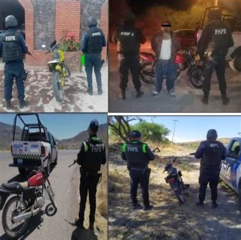 Elementos de Seguridad aseguran motos autos y un tracto camión con