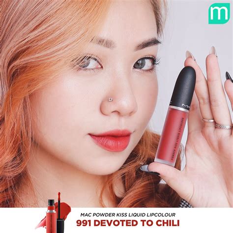 Review 4 tông màu hot trend son kem lì MAC Powder Kiss Mint