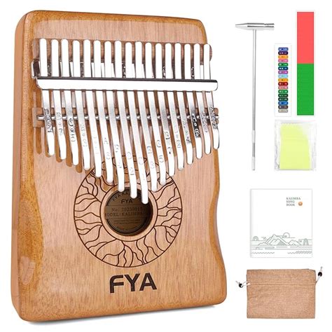 Fya Thumb Piano Key Portable Mbira Finger Piano With Tune Hammer