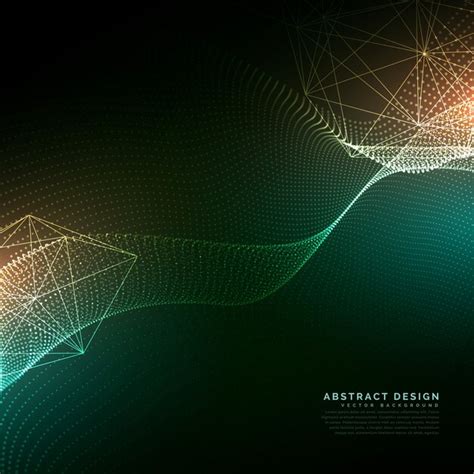 Premium Vector Abstract Green Technology Background