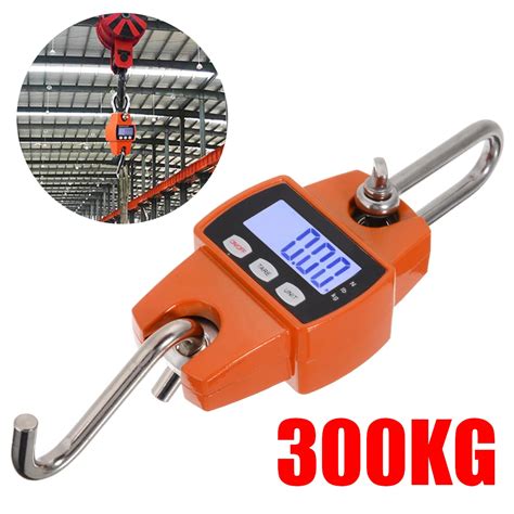 Pc Portable Kg Lb Industrial Crane Scale Handle Lcd Digital