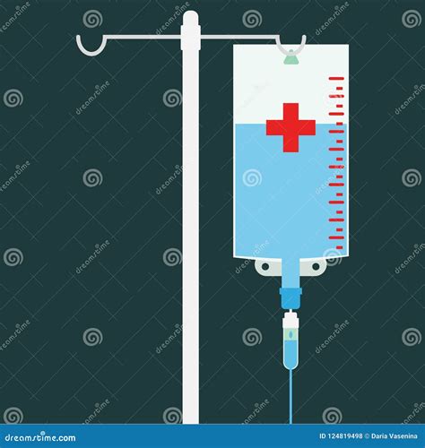 Iv Bag Icon Stock Vector Illustration Of Fluid Icon