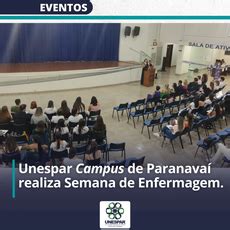 Unespar Campus De Paranava Realiza Semana De Enfermagem