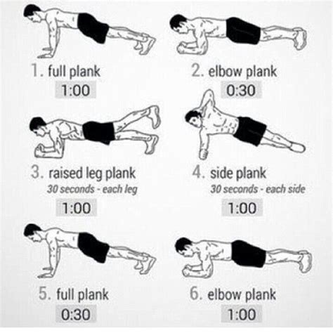 Different Types of Planks for a 5-Minute At-Home Workout