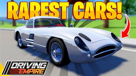 7 RAREST Cars In Roblox Driving Empire YouTube