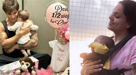 Bipasha Basu And Karan Singh Grover Celebrate Devis Half Year Birthday