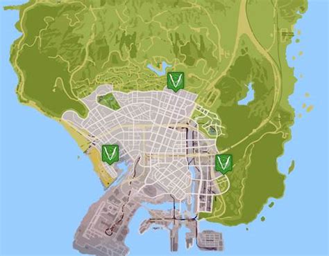 Grand Theft Auto 5 Map Locations