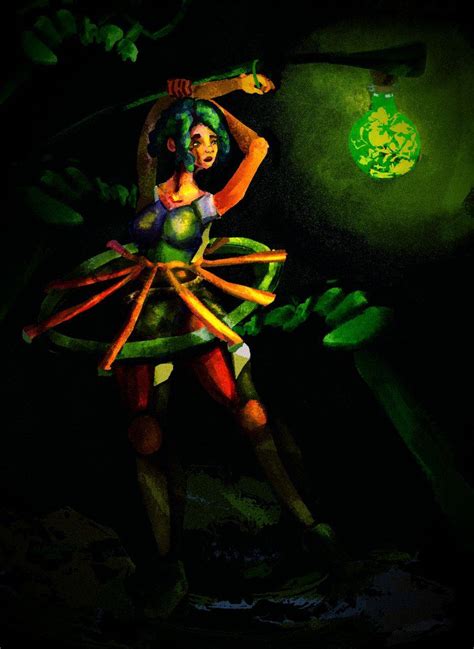 Girl In Green Lantern Light By Akarif On Deviantart