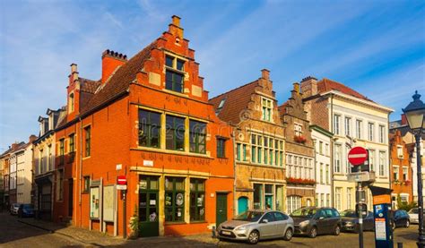 Summer Streets Of Ghent Belgium Editorial Photography Image Of