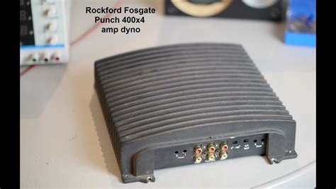 Rockford Fosgate Punch X Trans Ana Dyno Run Oldschool Amplifier