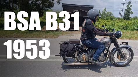 Sepeda Motor Buatan Inggris Tahun 1953 BSA B31 Salur YouTube