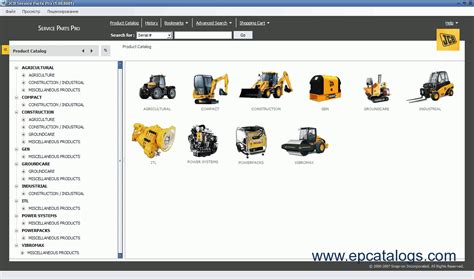 Jcb Service Parts Pro 2009 Electronic Catalog Download