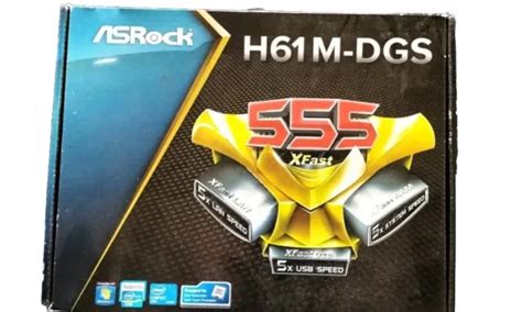 New Asrock H M Dgs Intel Lga Socket Motherboard Read