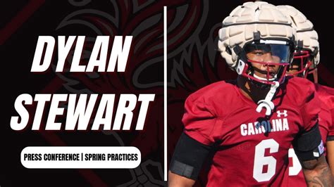 Edge Dylan Stewart Spring Football Press Conference South Carolina