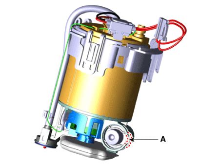 Kia Rio Fuel Pressure Regulator Fuel Delivery System