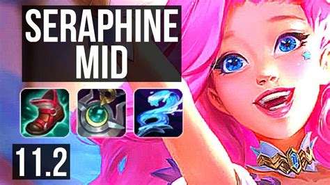 SERAPHINE Vs LEBLANC MID 7 0 8 Rank 4 Seraphine Godlike KR