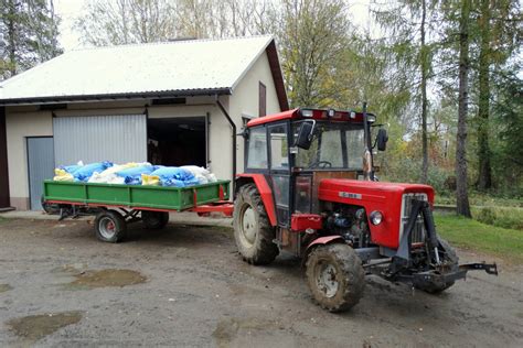 Fotografia Traktor Ursus C Przyczepa Id Galeria Rolnicza