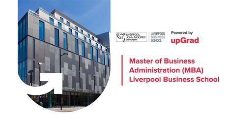 Master of Business Administration (MBA) Degree | Liverpool Business ...