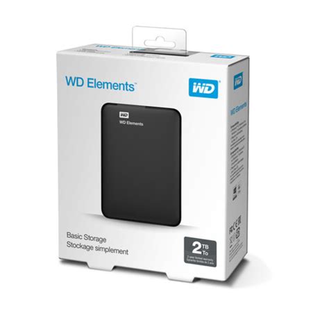 WD ELEMENTS PORTABLE HDD 2TB Power No