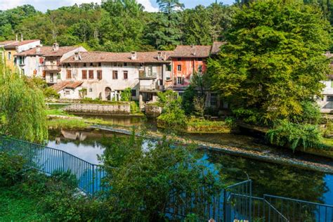 The Italian Village Of Polcenigo Pordenone In Friuli Venezia Giulia