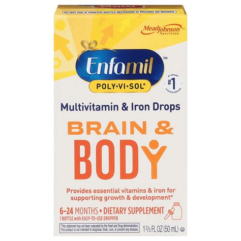 Save On Enfamil Poly Vi Sol Multivitamin Supplement Drops With Iron