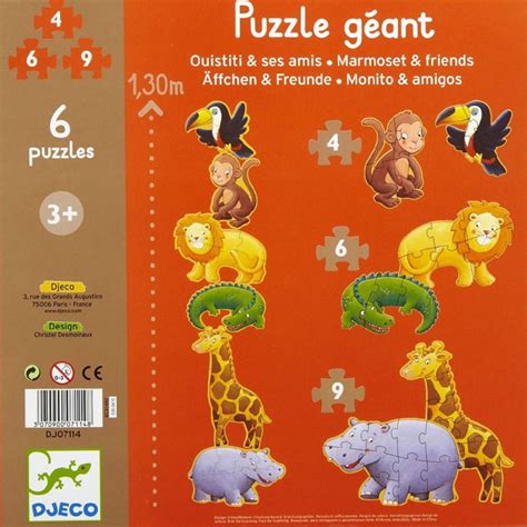 Puzzle évolutif Djeco La Jungle dès 2 ans