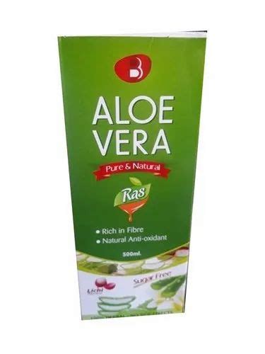 Ras Aloe Vera Herbal Juice Packaging Type Bottle 500 Ml At Rs 220