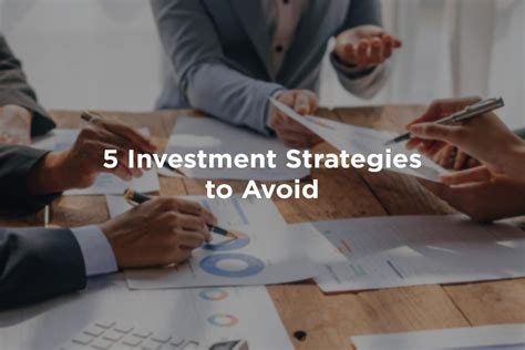 5 Investment Strategies To Avoid Sturges Property Group