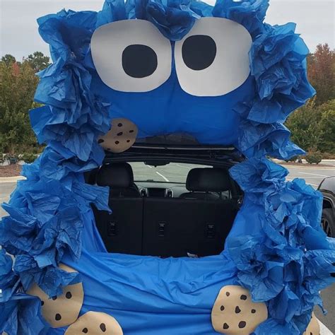 Trunk Or Treat Cookie Monster Trunk Or Treat Truck Or Treat Best