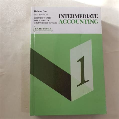 Intermediate Accounting Volume 1 2021 By Valix Lazada PH