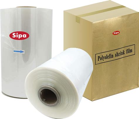 Amazon SIPA 16 60 Gauge Polyolefin Shrink Film Heat Wrap POF