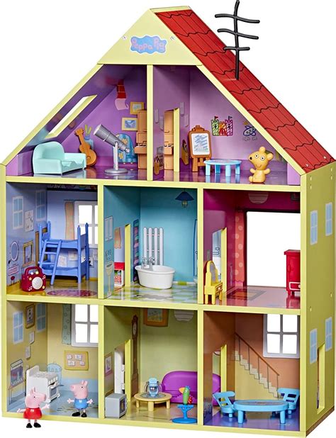 Peppa Pig Wooden Deluxe Playhouse | A Mighty Girl