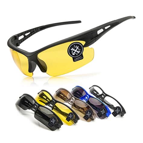 NEW Cycling Glasses Men Night Vision Cycling Sunglasses UV Protection ...