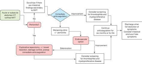 Thrombophilia Testing In Mesenteric Venous Thrombosis When To Screen