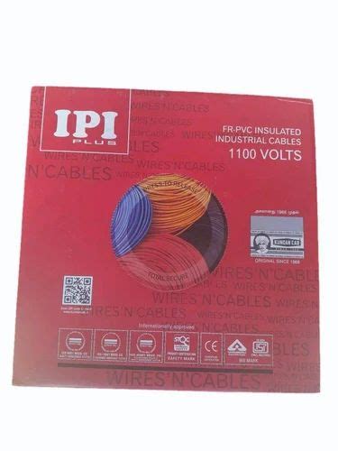 Core Ipi Plus Pvc Insulated Cables Size Sqmm At Rs Roll In