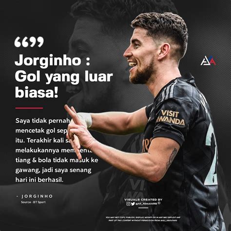 ALL ABOUT ARSENAL FC On Twitter Jorginho Tentang Gol Ketiga