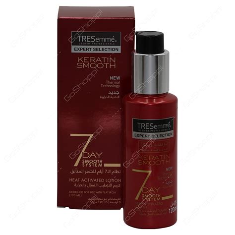 Tresemme Keratin Smooth 7 Day Smooth System Heat Activated Lotion 120