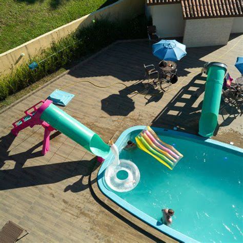 Escorregador Infantil Tubo de Plástico ToboAqua Spring Freso Freso