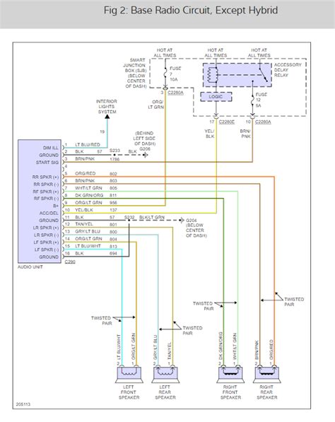 2011 Ford Escape Wiring Diagram Diagramwirings