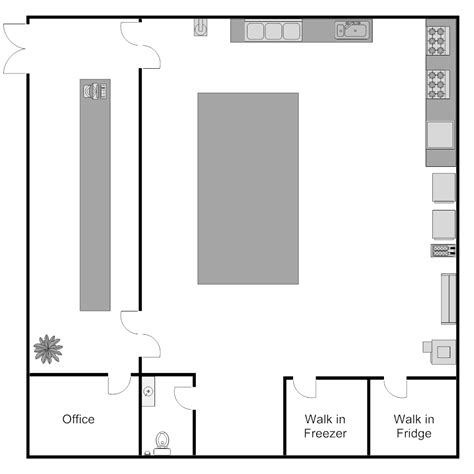 Bakery Floor Plan