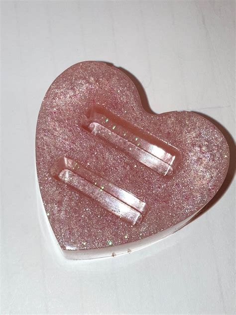 Heart Shaped Ring Holder Etsy