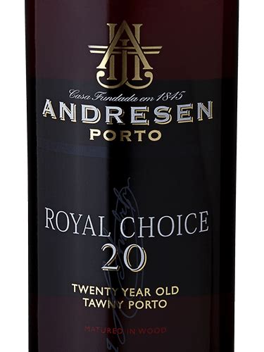 N V Andresen Royal Choice Year Old Tawny Porto Vivino Us